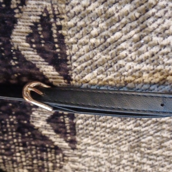 4/$40 "Luna" Black Clutch with Gold Accent - Picture 10 of 12